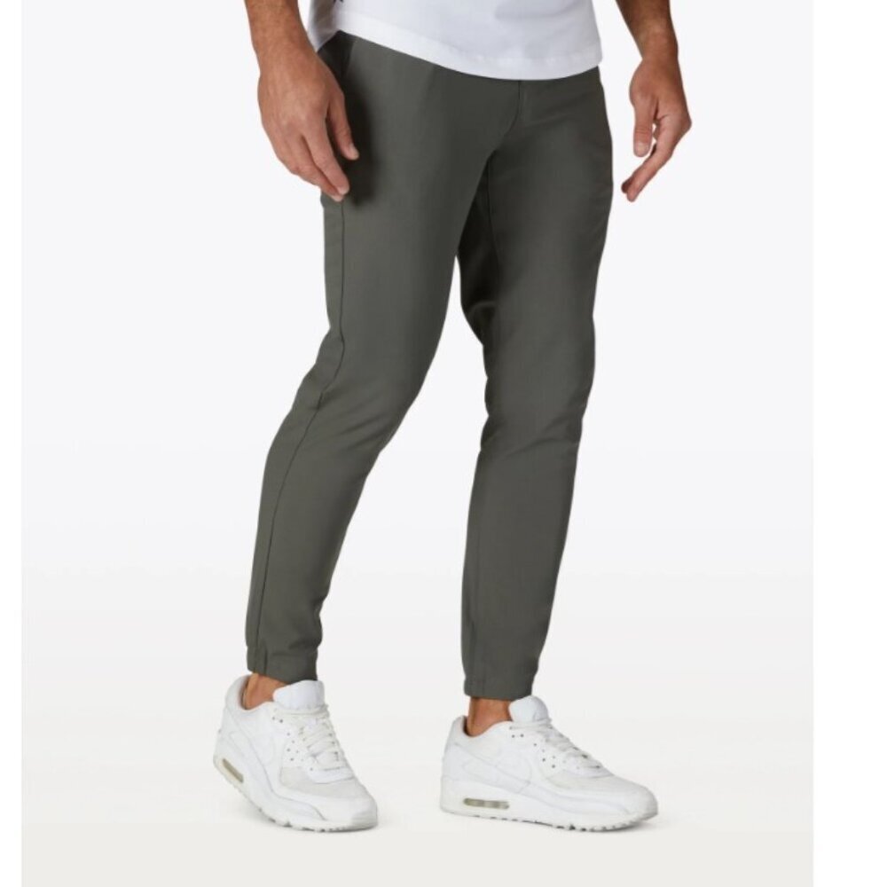CUTS Clothing Men's AO Slim Fit Jogger Pants Dark Pine Sz Large